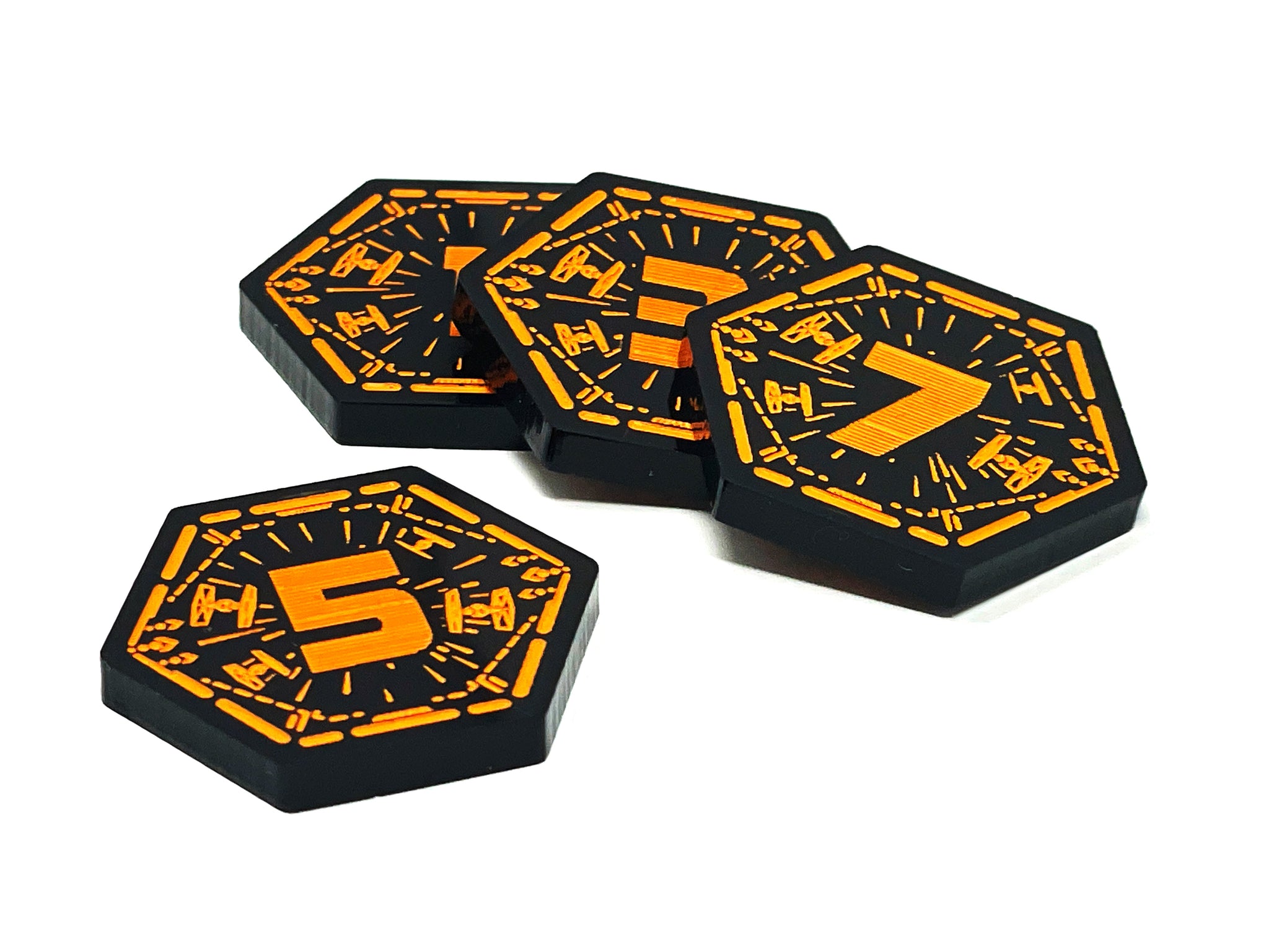 4 x Initiative Tokens for Star Wars X-wing 2.5