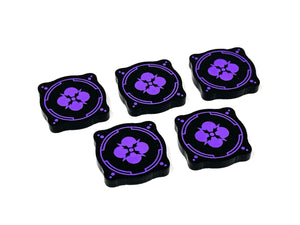 5 x Force Tokens - Black Series (Double Sided)
