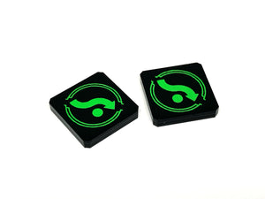 2 x Cloak Tokens - Black Series (Double Sided)