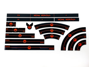 Crimson Dawn - Manoeuvre Template Set - Star Wars X-wing Compatible
