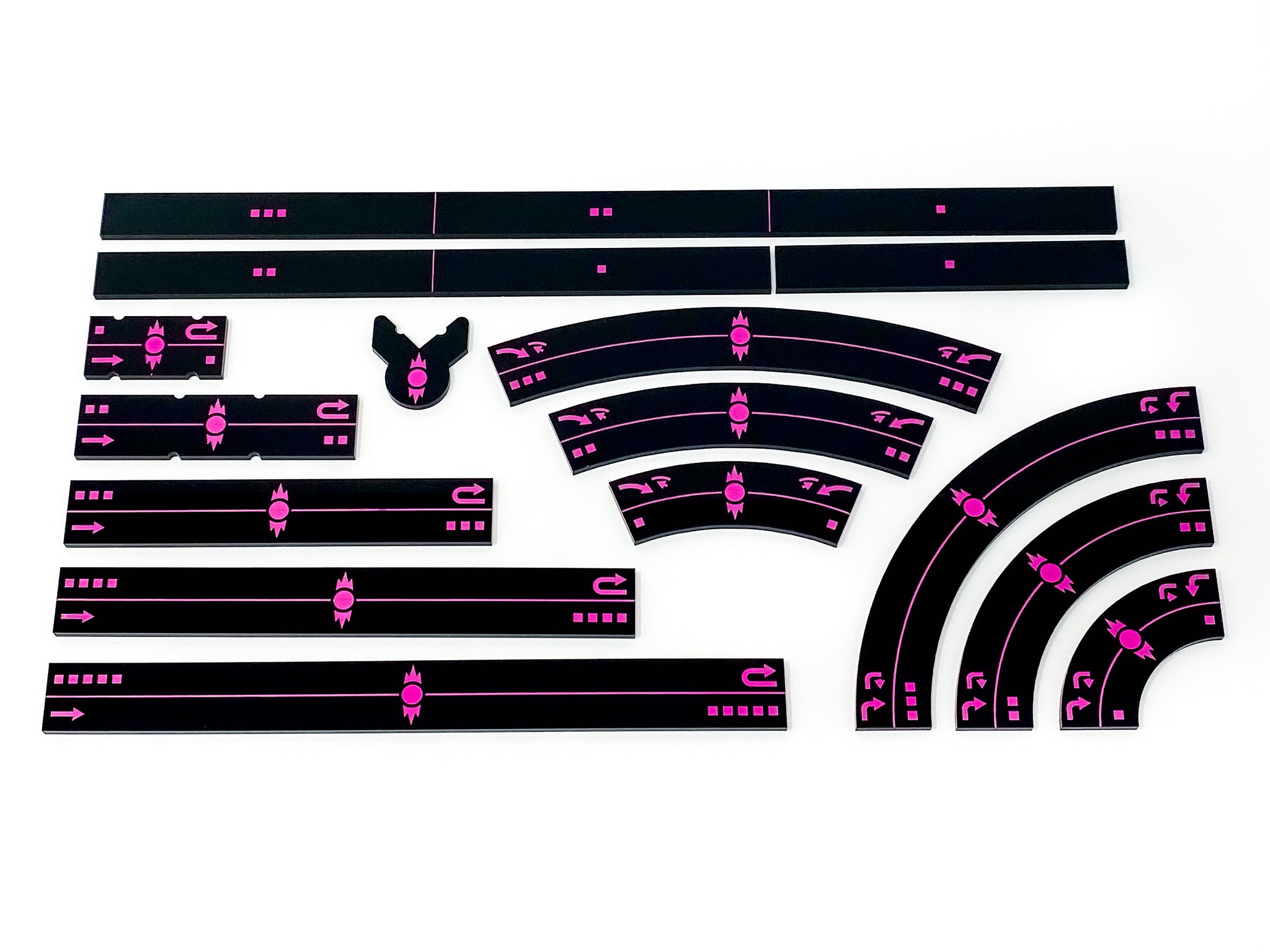 Sith - Manoeuvre Template Set - Star Wars X-wing Compatible