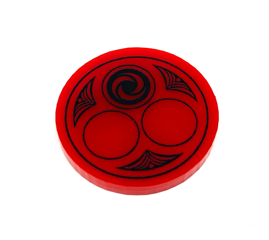 1 x 1/2 Resource Tracker Token (double sided) for Flesh and Blood TCG