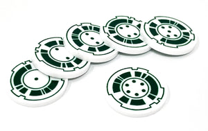 6 x Condition tokens (double sided) for SW Legion