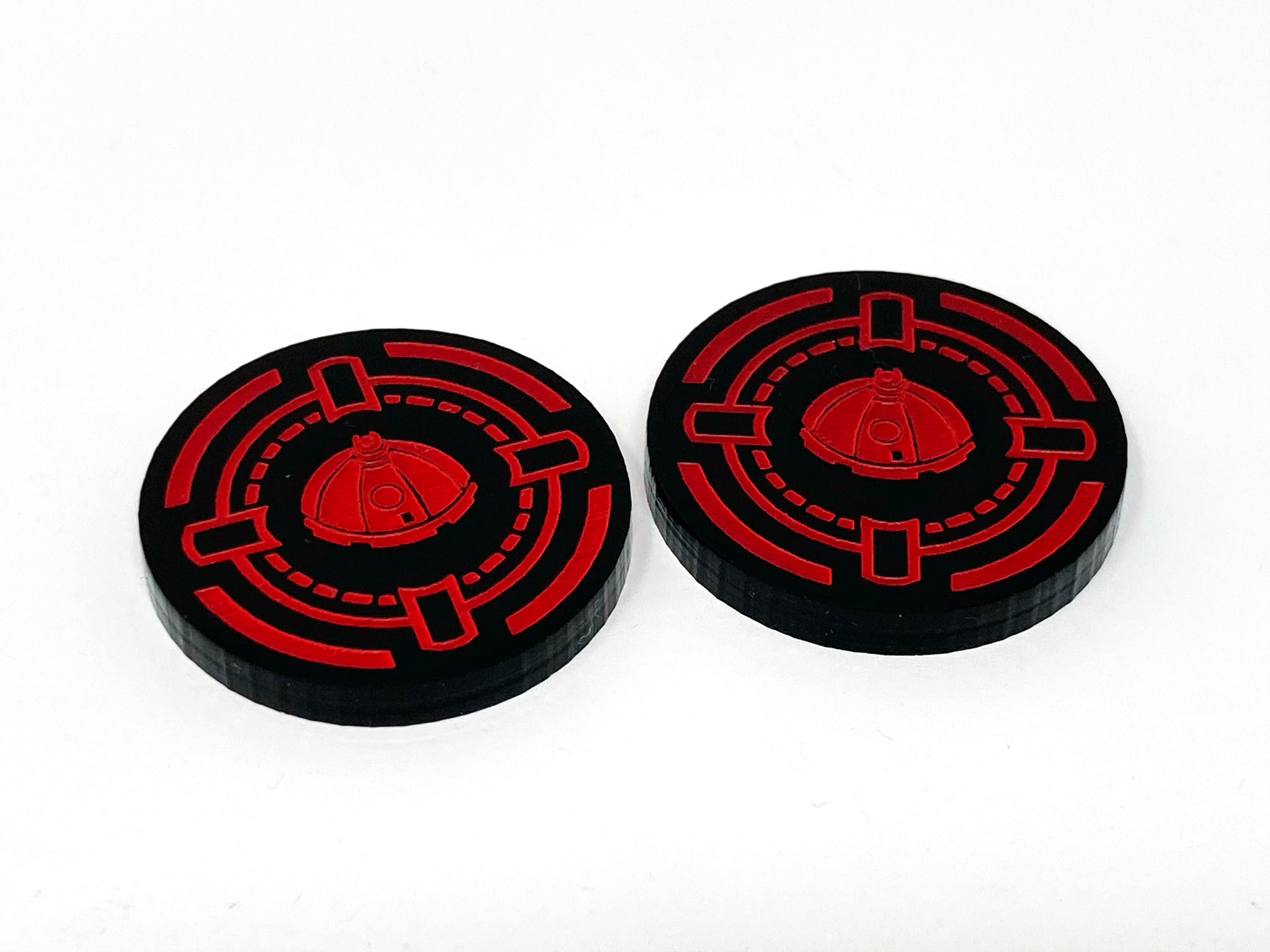 2 x Thermal Charge tokens (double sided) for SW Legion