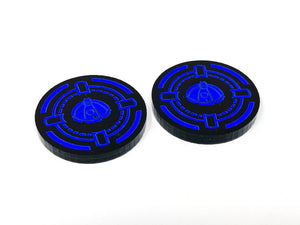 2 x Thermal Charge tokens (double sided) for SW Legion