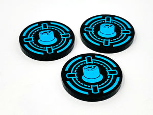 3 x Proton Charge tokens (double sided) for SW Legion