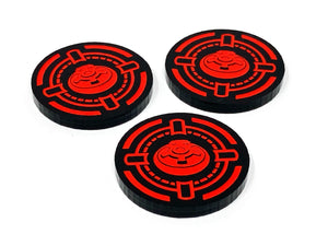 3 x Sonic Charge tokens (double sided) for SW Legion