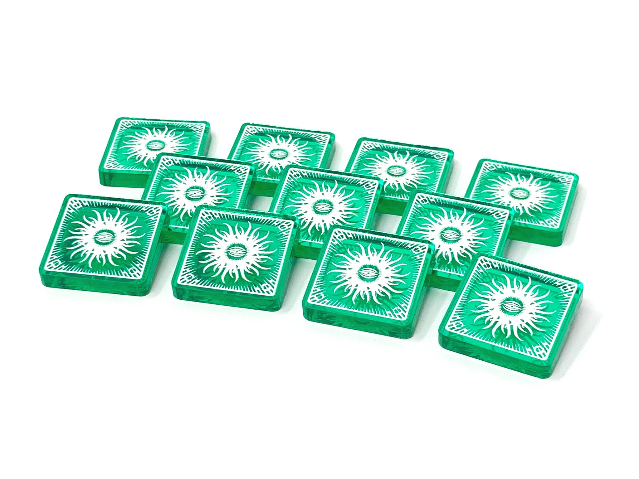 Circle Undone Doom tokens (single sided mirrored) for Arkham Horror LCG