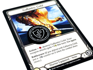 2 x Armour modifier Tokens (double sided) for Flesh and Blood TCG