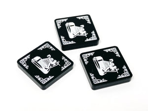 3 x Hawkeye Folding Camera tokens (double sided) for Arkham Horror LCG