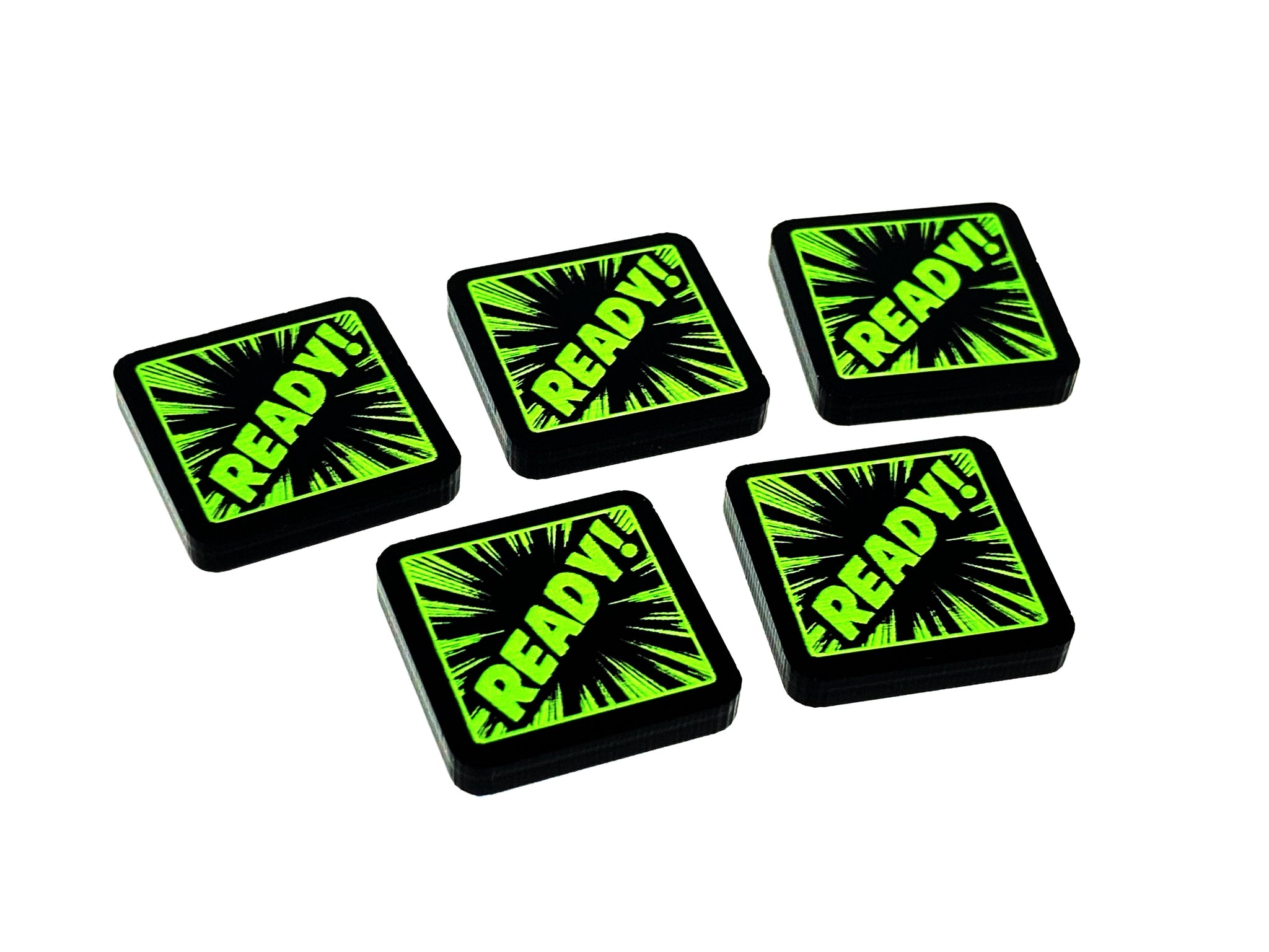 5 x Ready/Exhausted tokens (Double Sided) for Marvel Champions LCG ...