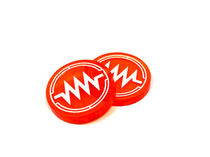 2 x Jam Tokens - Translucent Series (single sided)