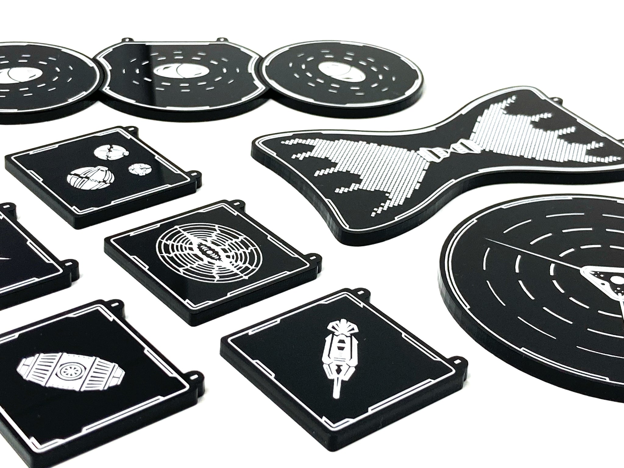 Bomb Token Set - Star Wars X-wing Compatible