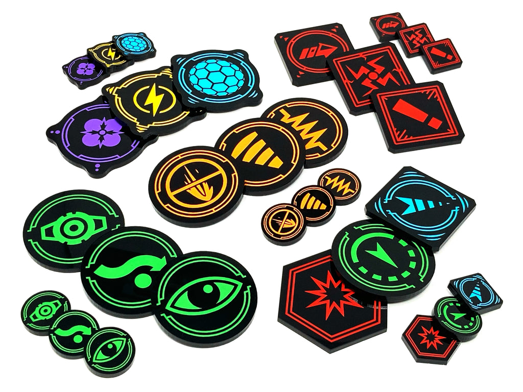 Over-Sized Tokens - Star Wars X-wing compatible