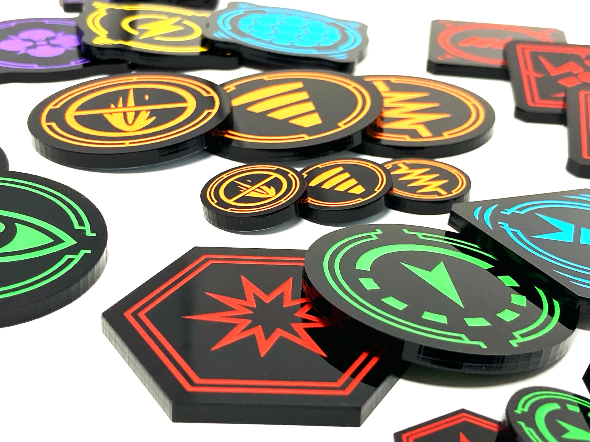 Over-Sized Tokens - Star Wars X-wing compatible