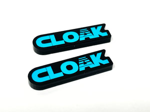 2 x Cloak Tokens - Text Series (Double Sided)