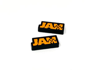 2 x Jam Tokens - Text Series (Single Sided)