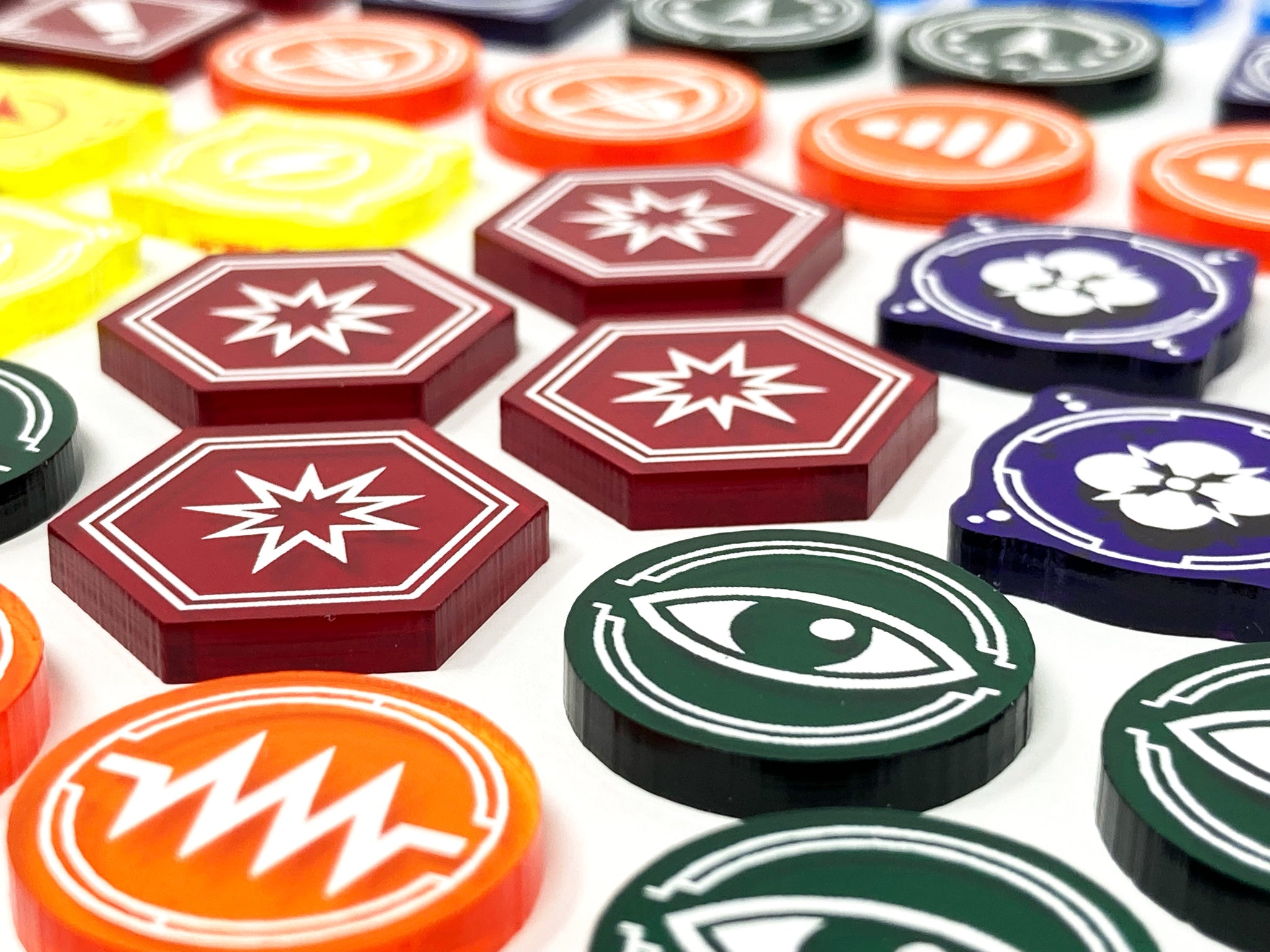 X-wing Token Set - Translucent Series