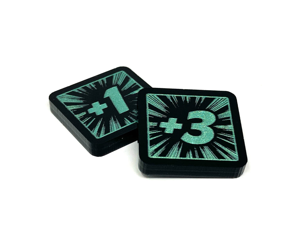 2 x Hela Stat Tokens (double sided) for Marvel Champions LCG