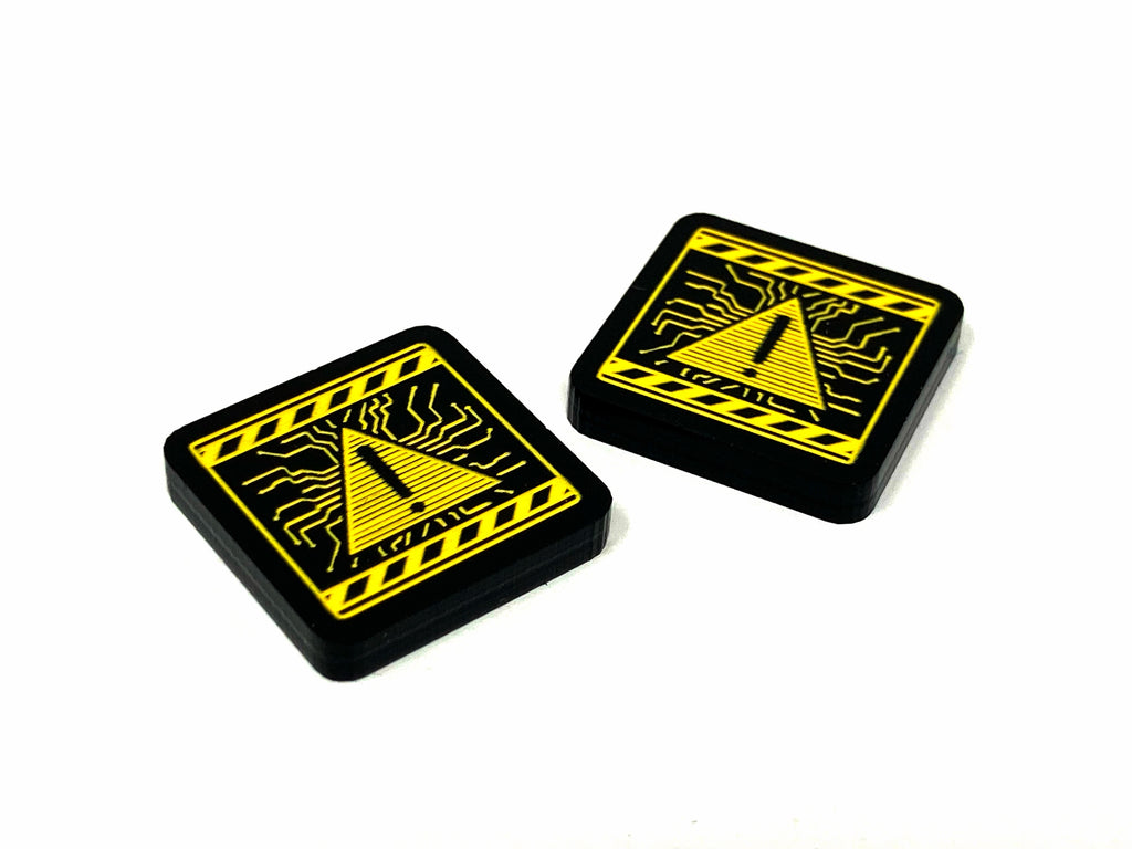 2 x Crash Tokens (double sided) for Marvel Champions LCG