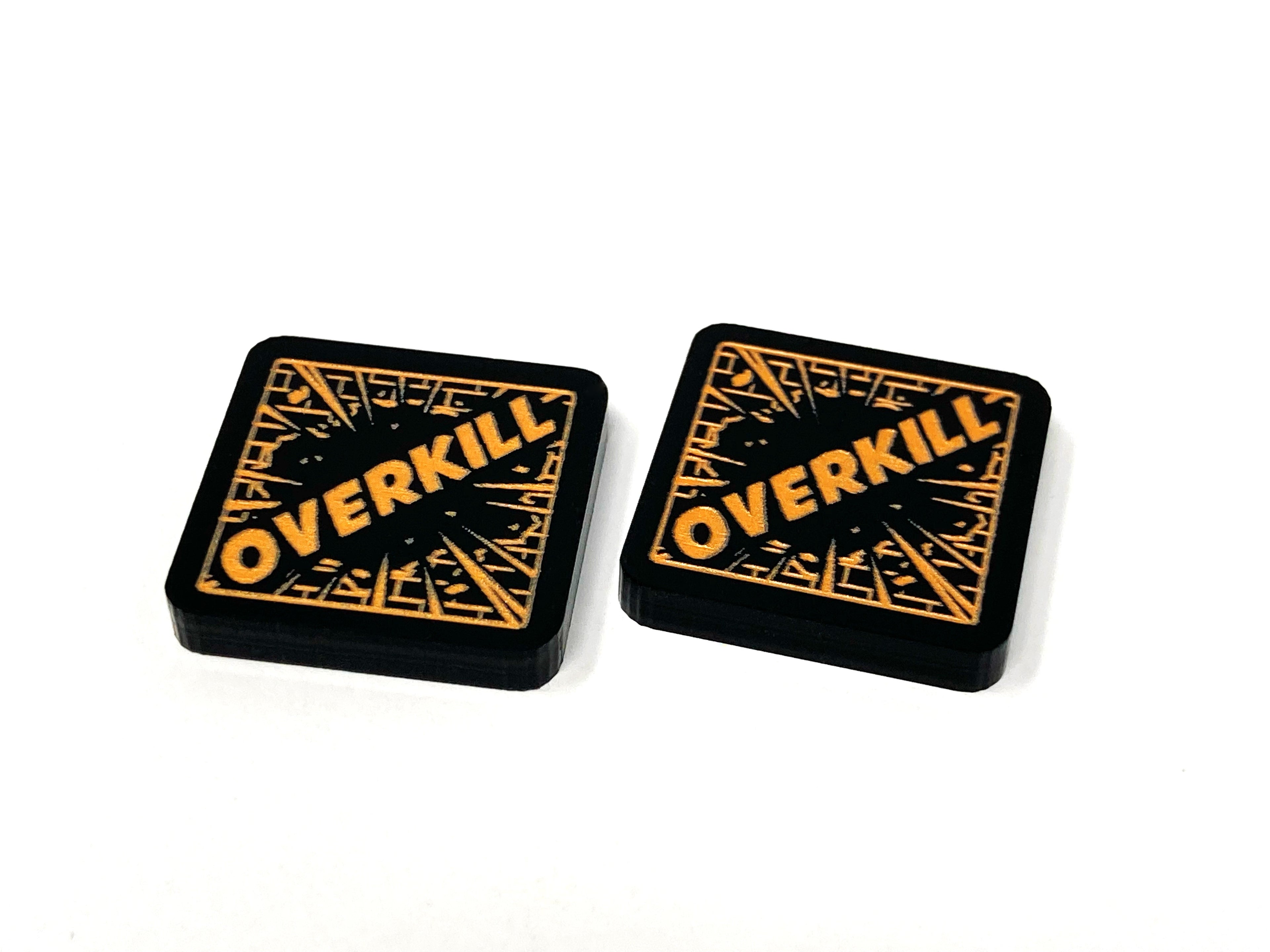 2 x Overkill Tokens (double sided) for Marvel Champions LCG