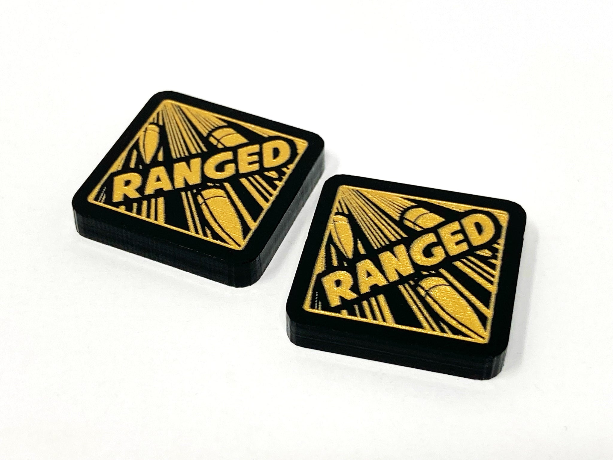 2 x Ranged Tokens (double sided) for Marvel Champions LCG