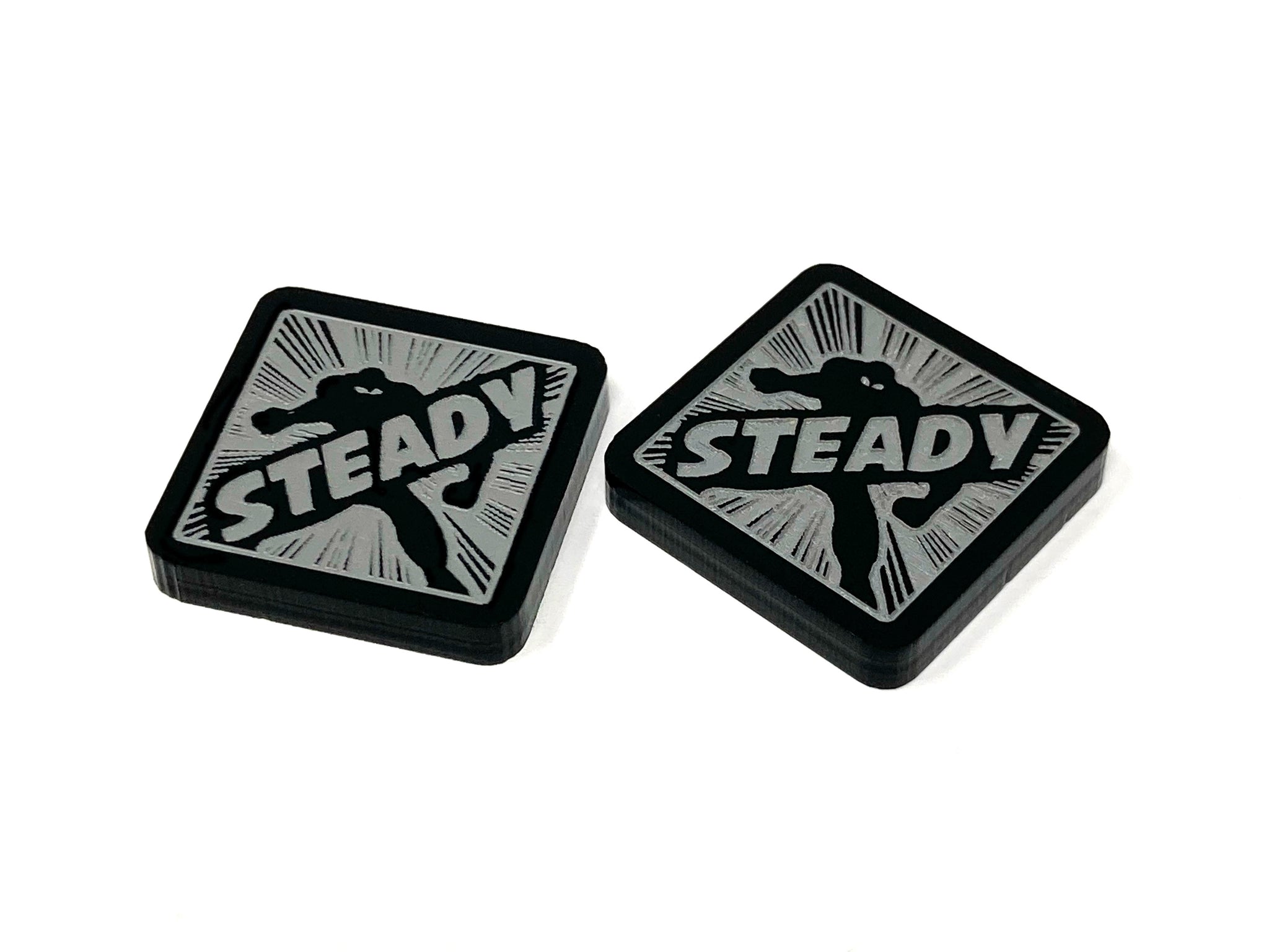 2 x Steady Tokens (double sided) for Marvel Champions LCG