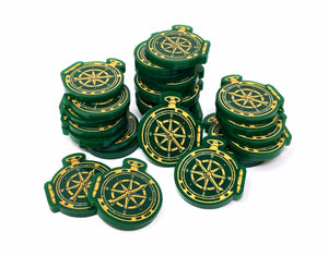 Lost Ruins of Arnak Compass Tokens