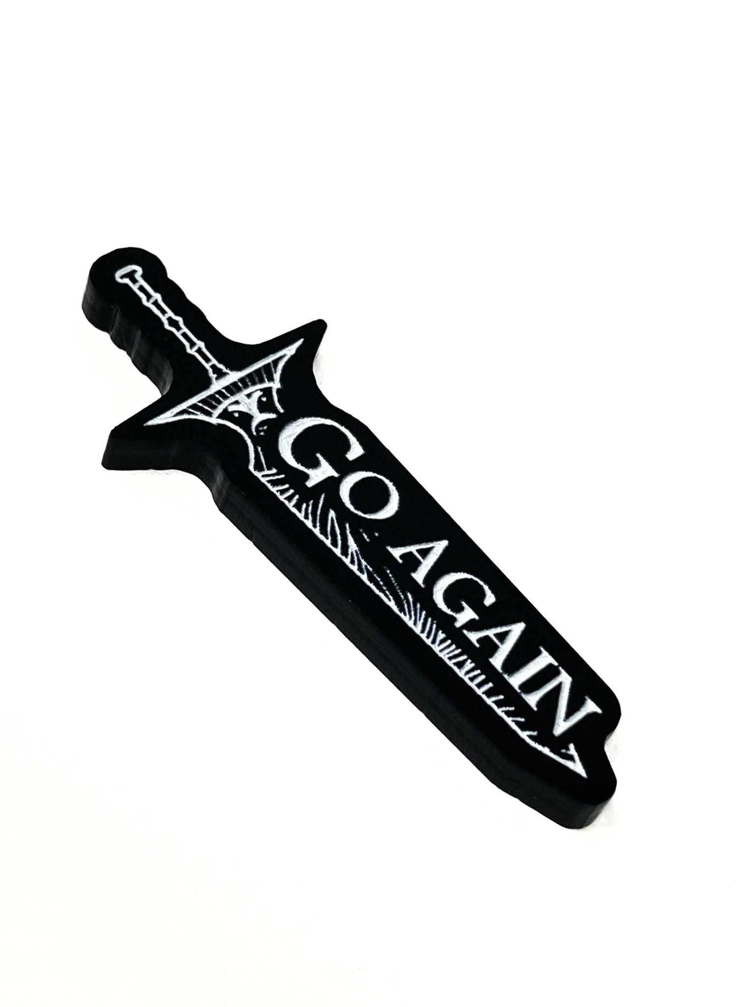 1 x Go Again Token (double sided) for Flesh and Blood TCG