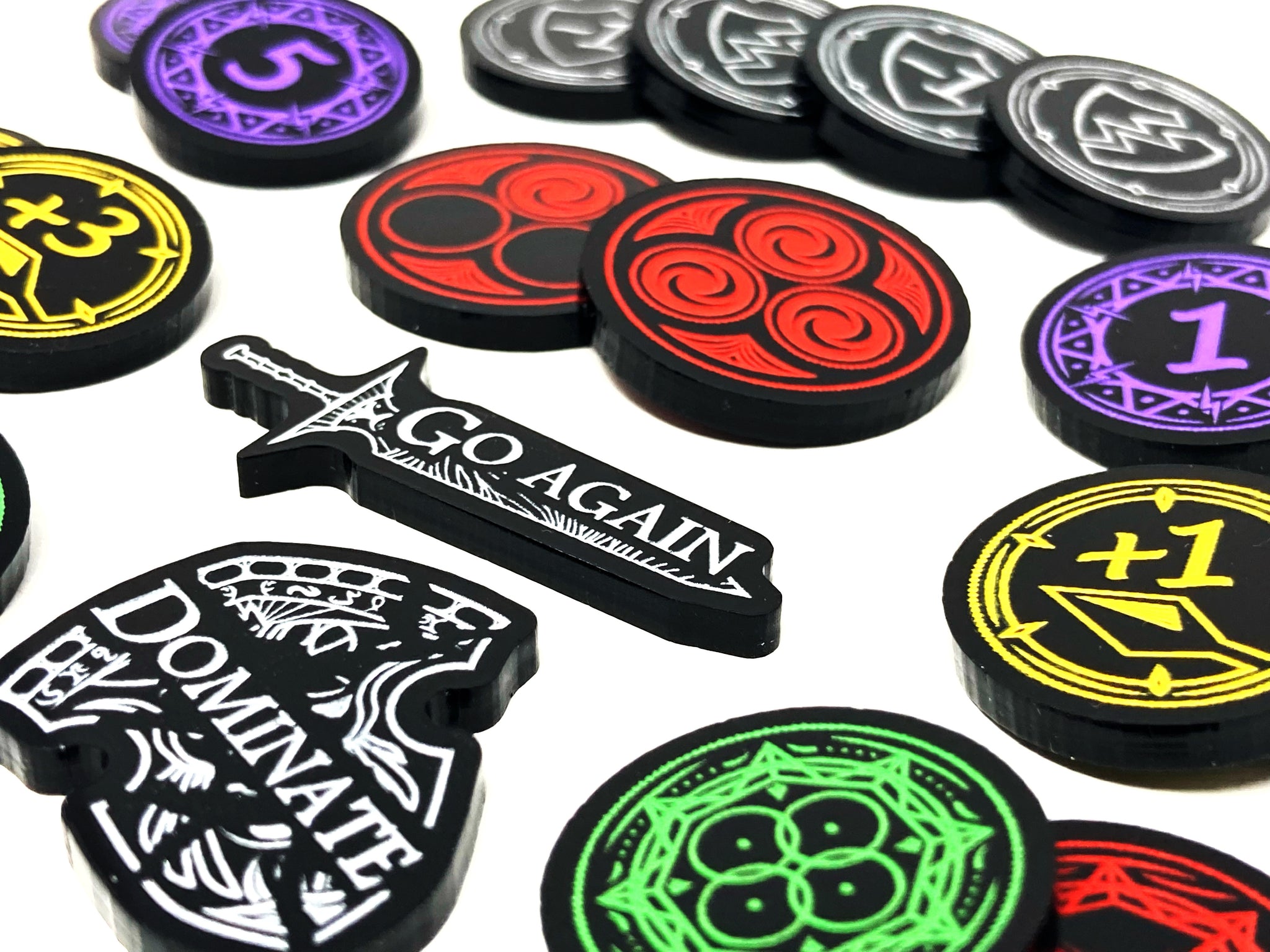 Token Set for Flesh and Blood TCG (double sided)
