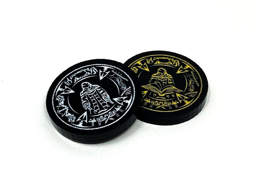 2 x Lesson Tokens (double sided) for Flesh and Blood TCG