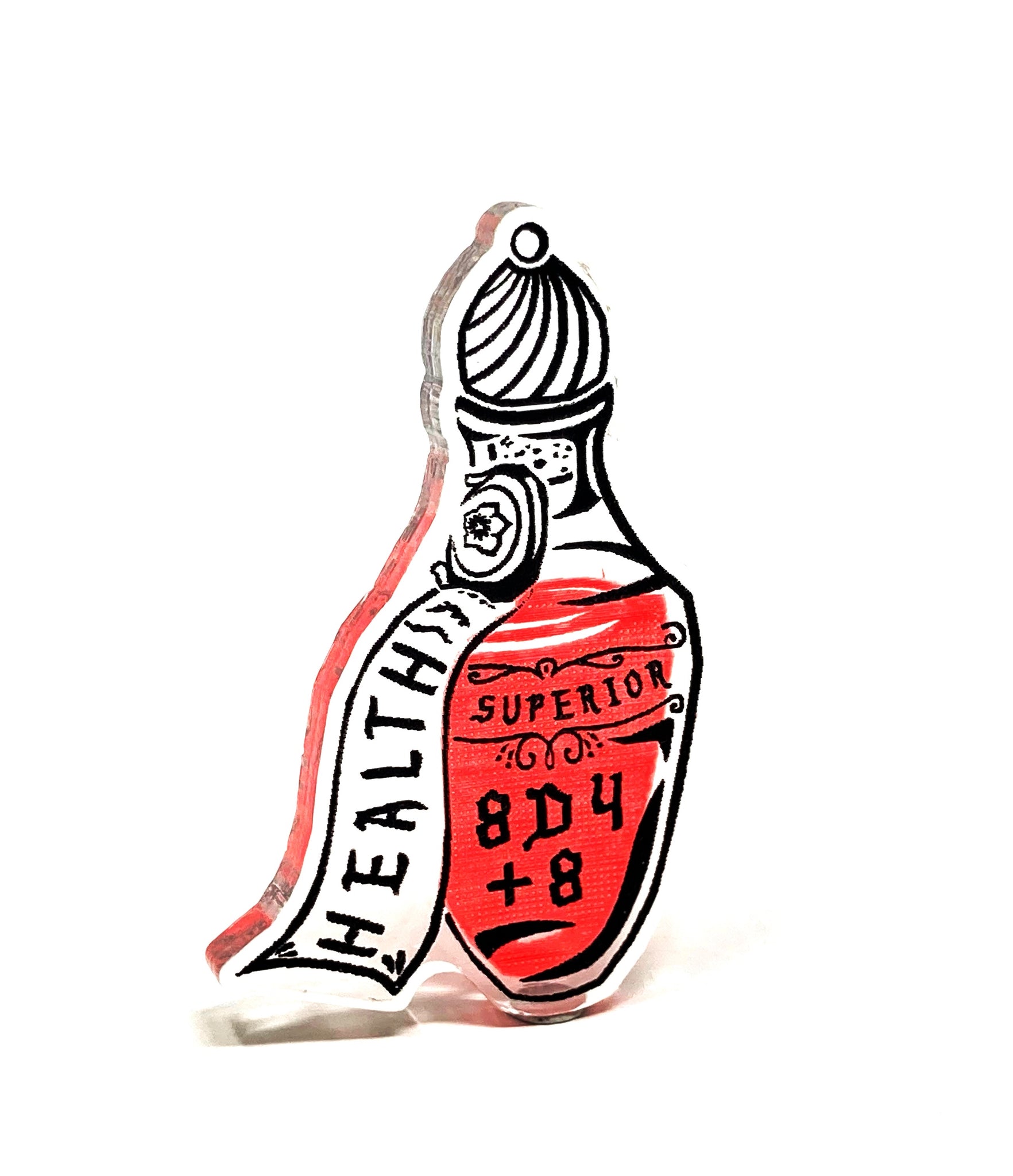 1 x Superior Potion of Healing Token (double sided) for Dungeons & Dragons