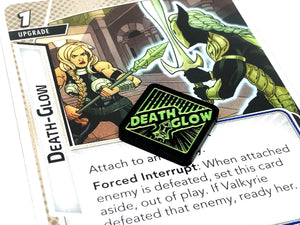 1 x Death-Glow (double sided) for Marvel Champions LCG