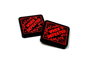 2 x 'When Defeated' Tokens (double sided) for Marvel Champions LCG