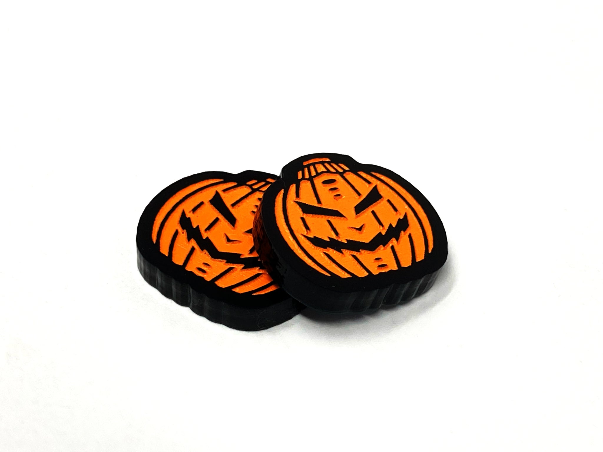 2 x Pumpkin Bomb Tokens (double sided) for Marvel Champions LCG