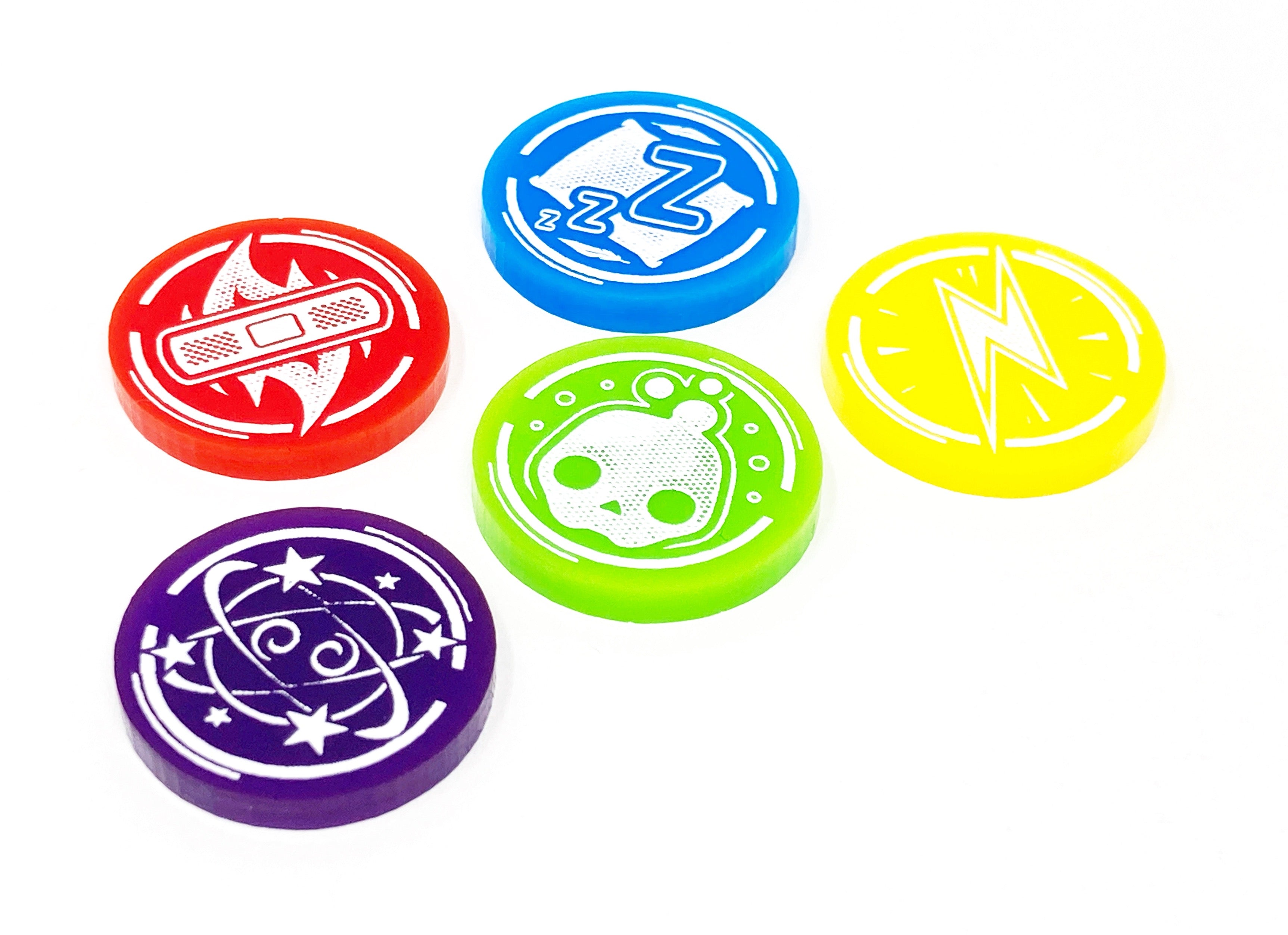 Condition Token Set for Pokmon TCG Condition Token Set for Pokmon TCG
