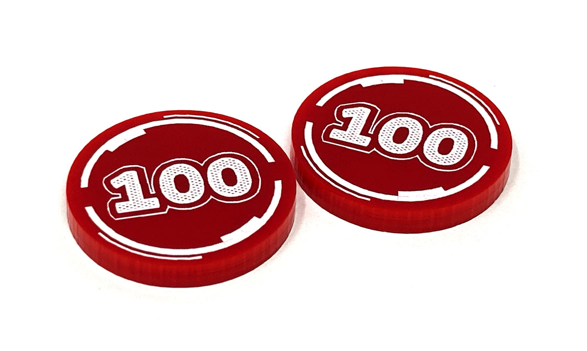 50/100 Damage Tokens for Pokémon TCG – BuyTheSameToken