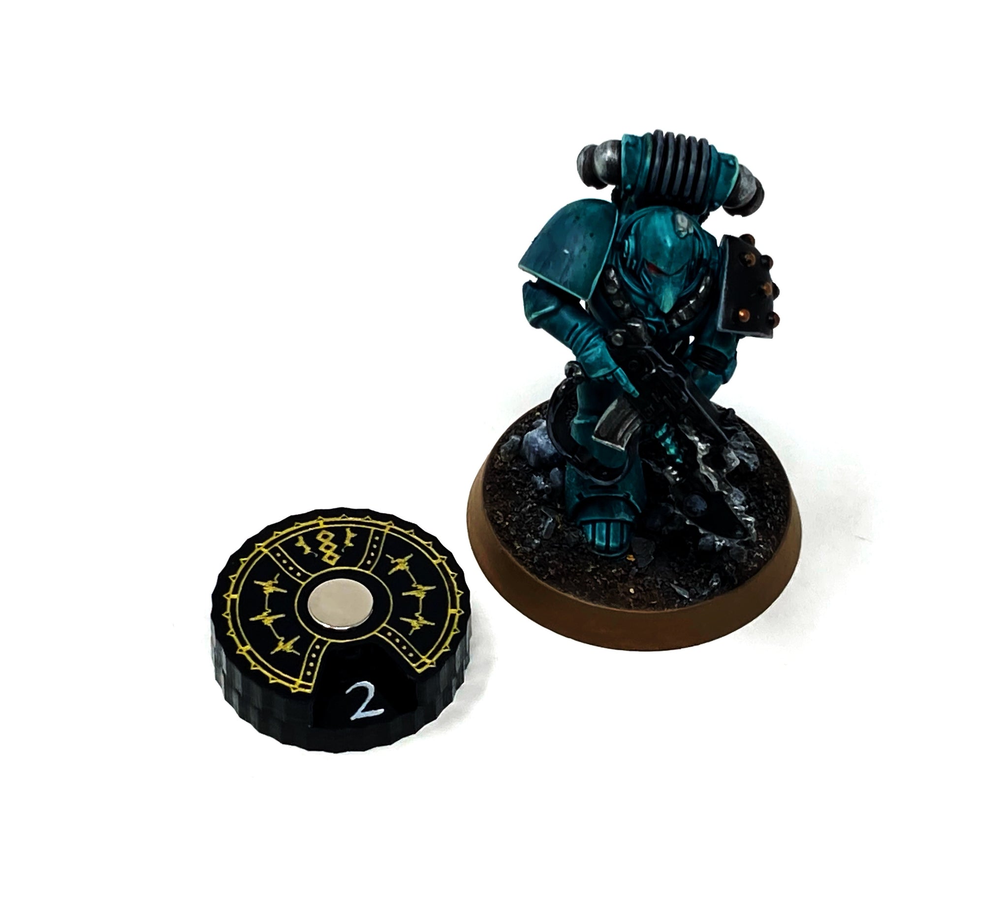 2 x Wound Dials for The Horus Heresy