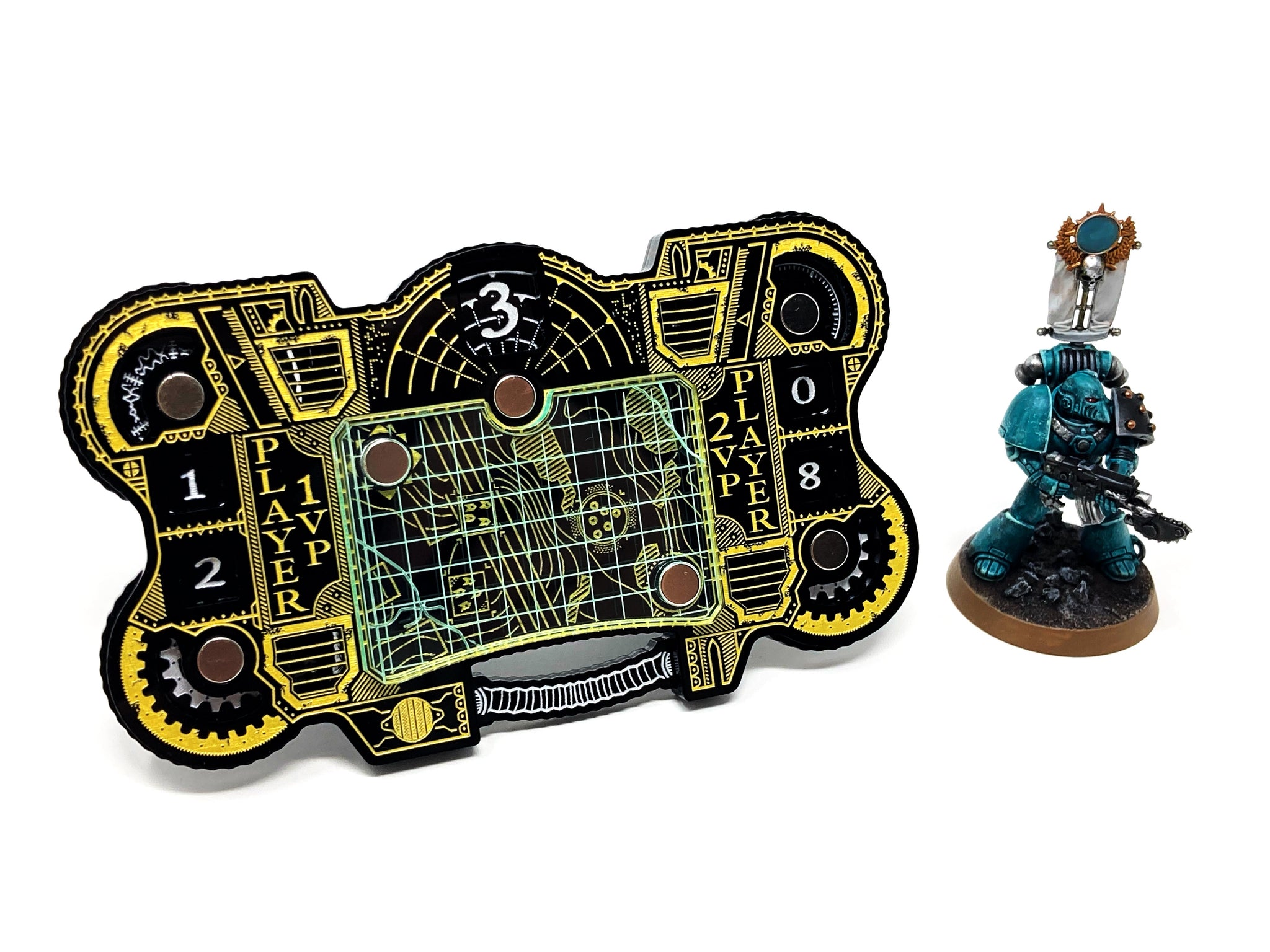 Victory Point And Round Tracker Dial for The Horus Heresy