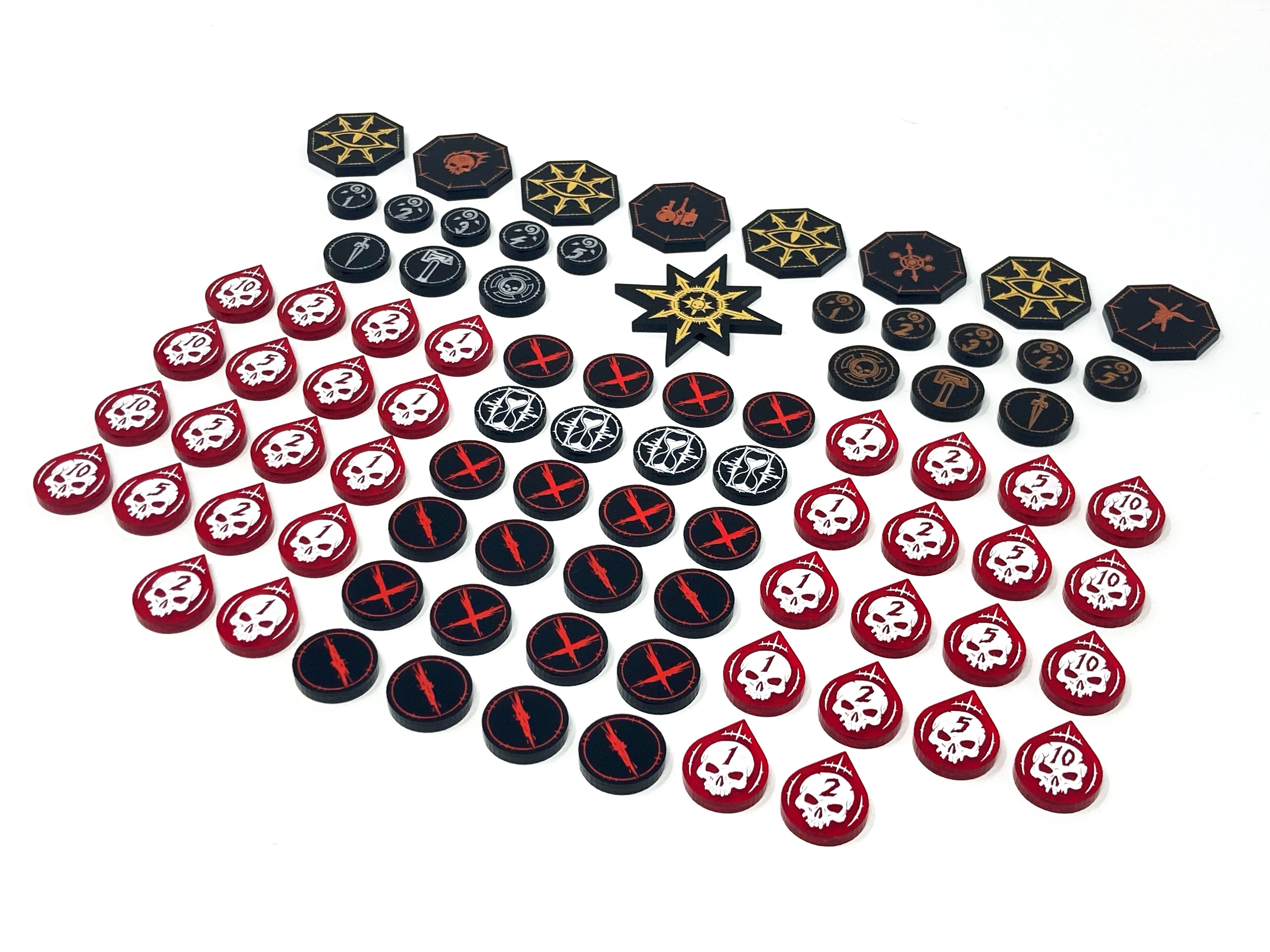 Two player Token set for Warcry