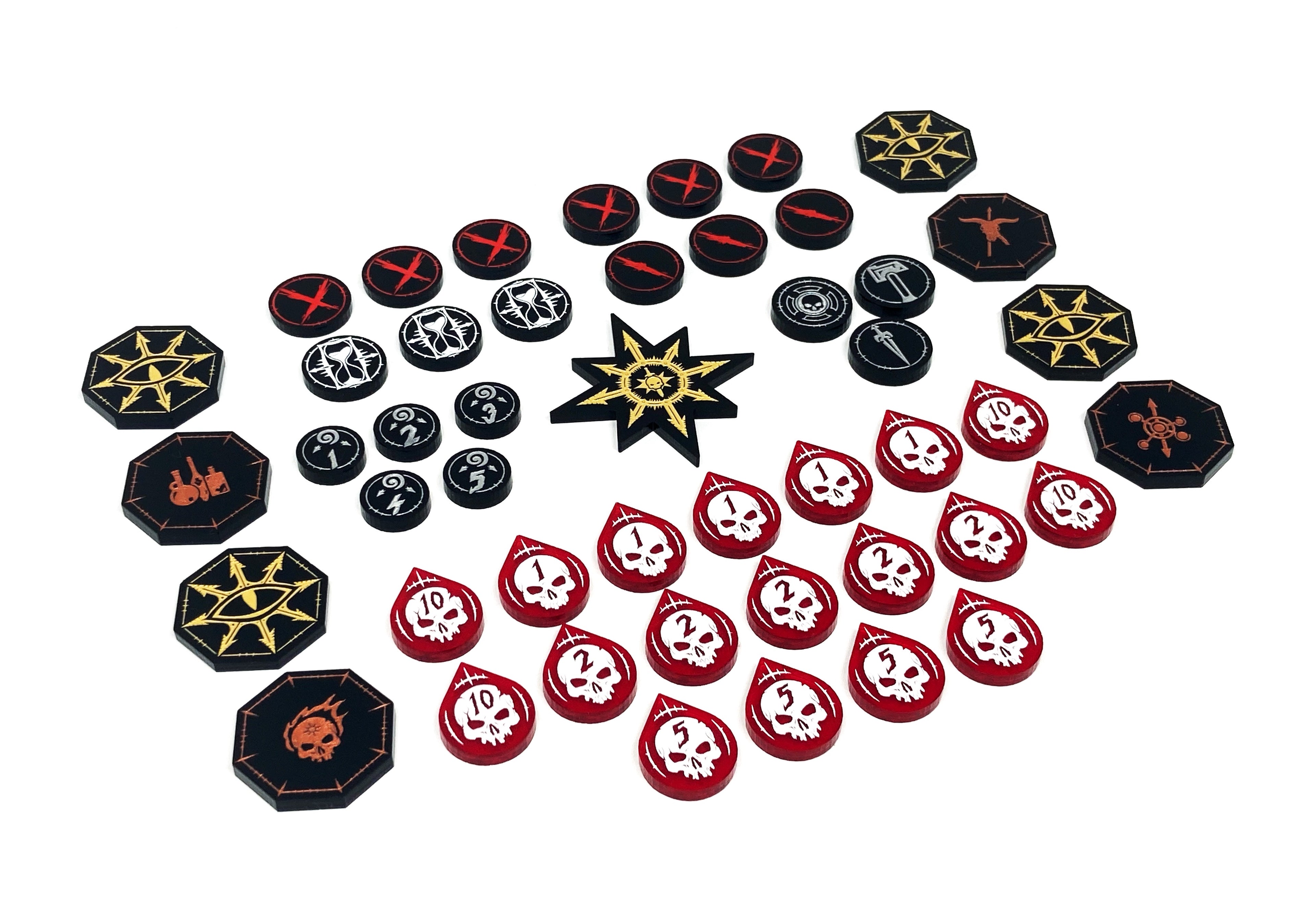 Single player Token set for Warcry