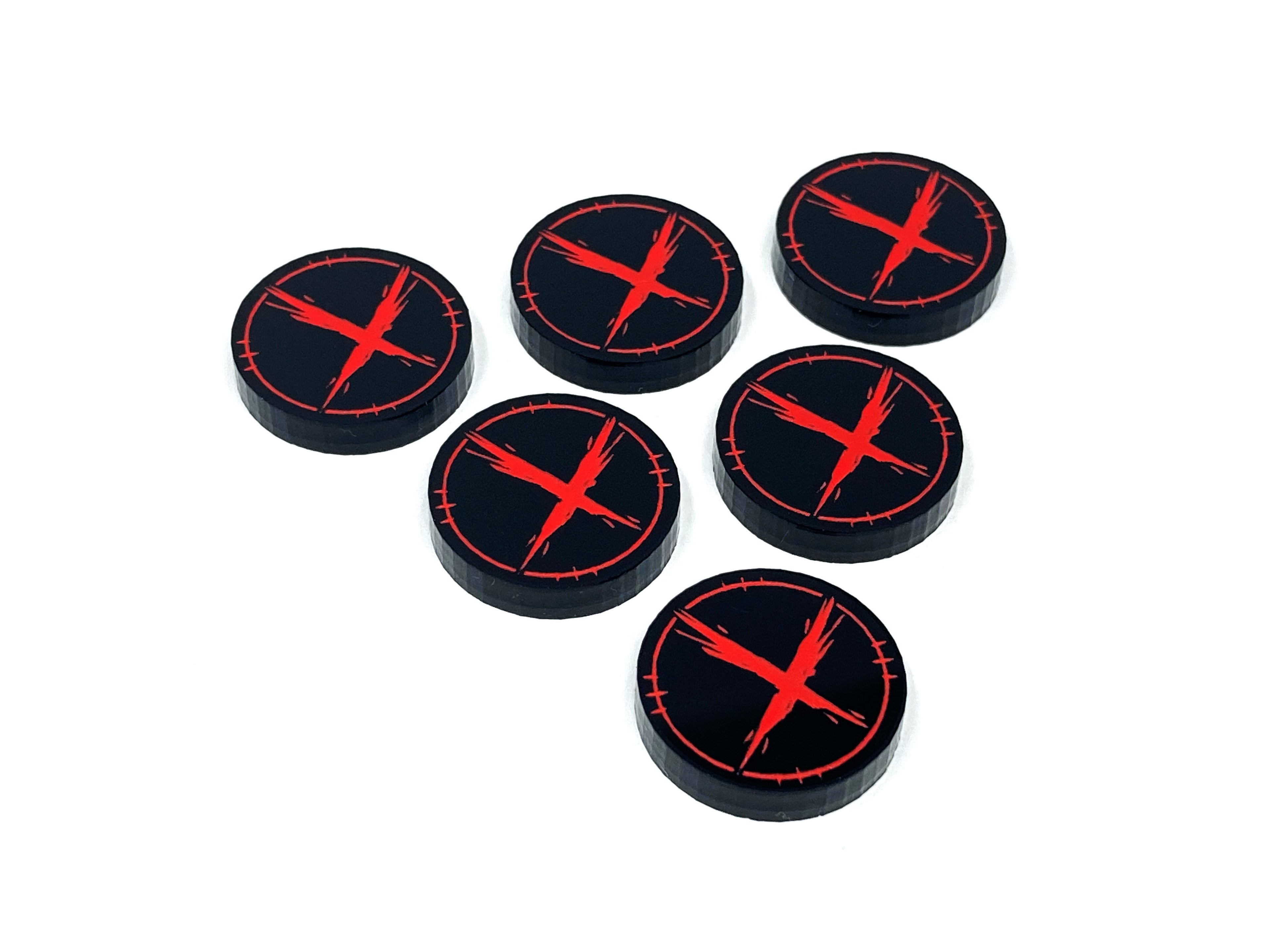 6 x Single / Double Activation Tokens for Warcry