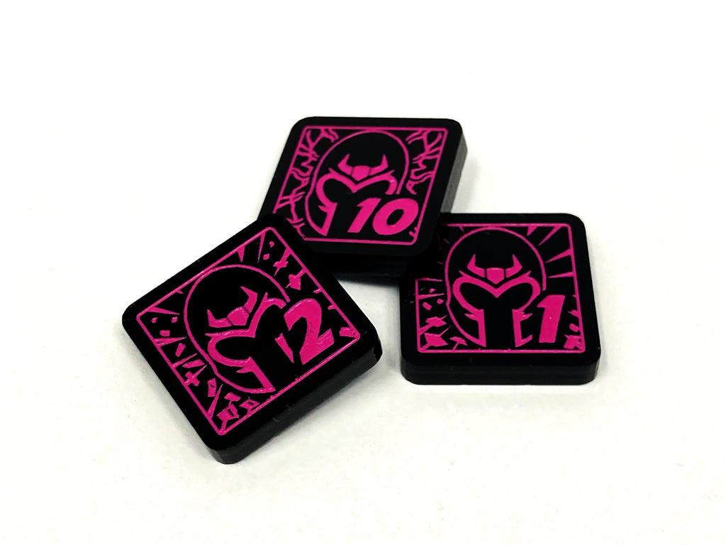 3 x Magnet Tokens for Marvel Champions LCG, Double Sided