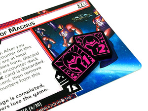 3 x Magnet Tokens for Marvel Champions LCG, Double Sided