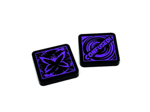 2 x Psionic Tokens for Marvel Champions LCG, Double Sided