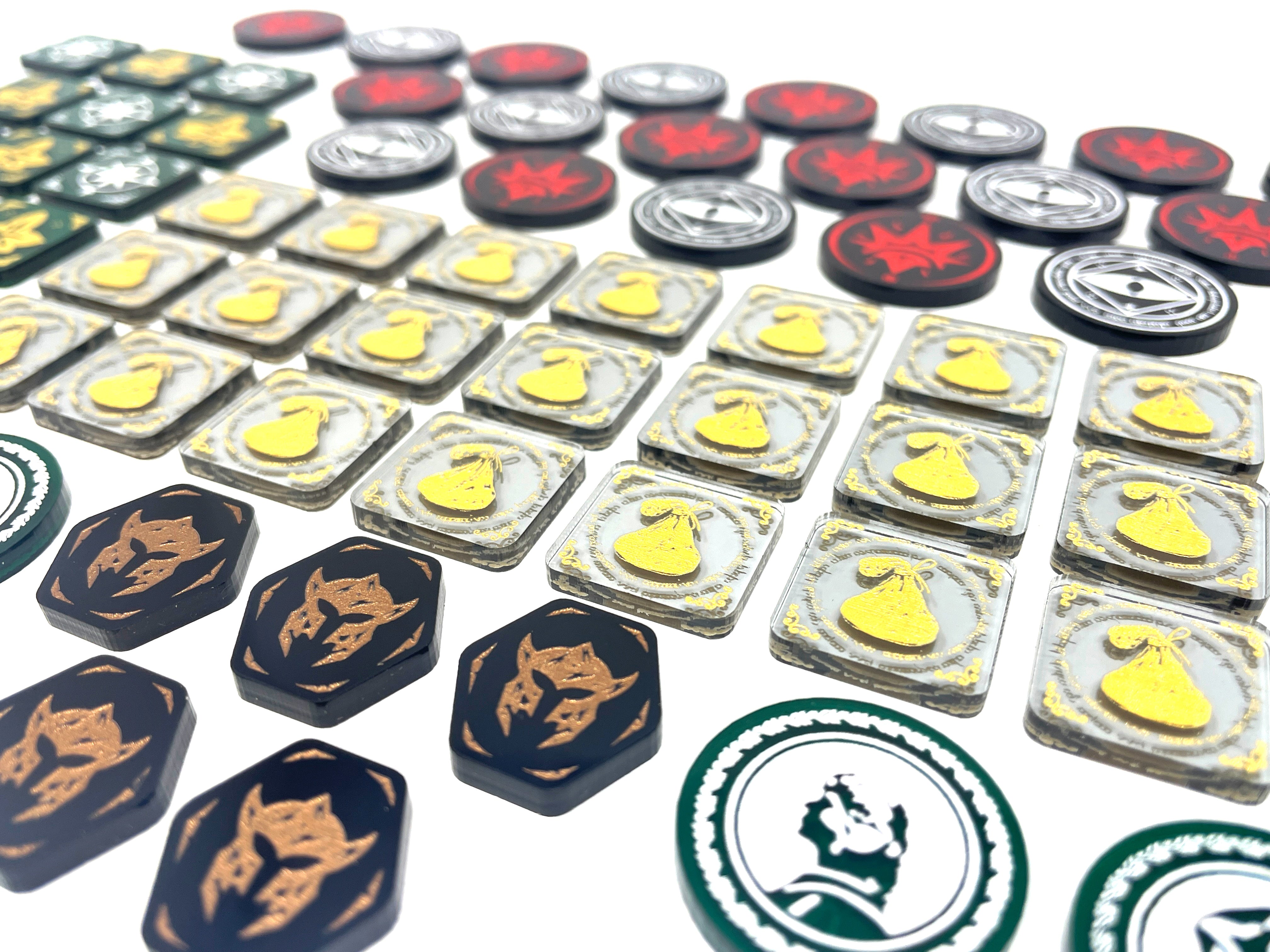 Lord of the Rings: Journeys In Middle Earth Tokens and Accessories