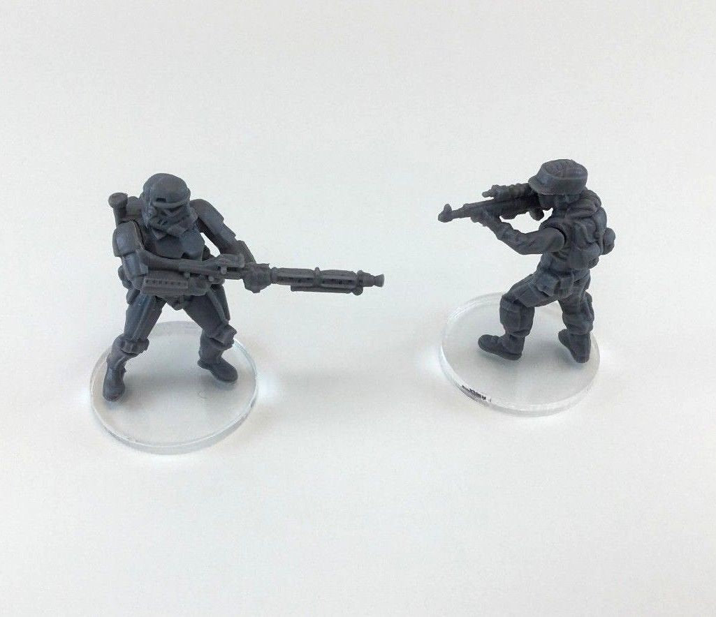8 x Figure Bases for SW Legion