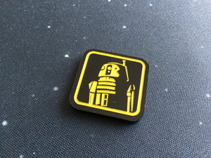Imperial Assault compatible, acrylic character tokens