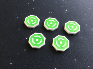 Imperial Assault compatible, acrylic focus tokens