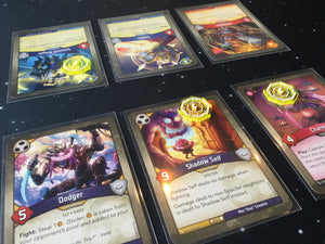 Keyforge compatible, acrylic Doom / stun tokens